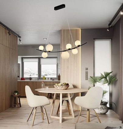 Lustra led Living - Lustra led 7 globuri