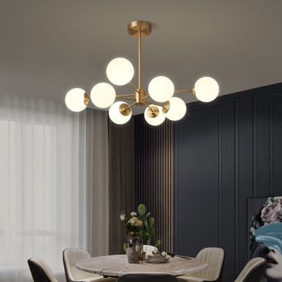 Lustra led Living - Lustra led 8 globuri