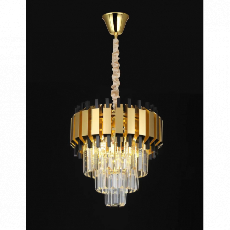 Lustra Receptie - Lustra led - Aurie Cristal