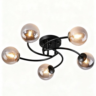 Lustra led black cu globuri 3/5 [1]