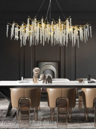 Lustra led Living - Lustra led Cristal- Candelabru