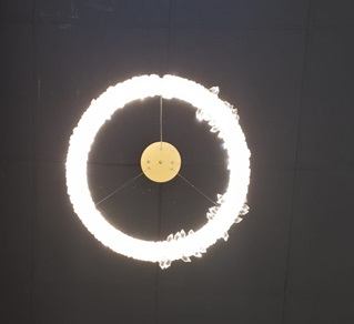 Lustra led Cristal cu telecomanda [3]