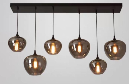Lustra led Living - Lustra led cu 6 globuri elegante