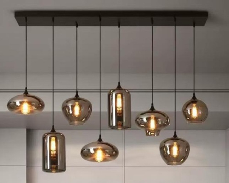 Oferte speciale - Lustra led cu 8 globuri elegante