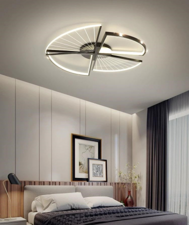 Lustra led cu telecomanda 70w [0]