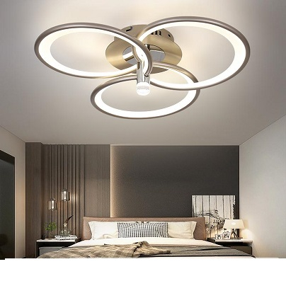 Lustra led Living - Lustra led cu telecomanda elice 3-85w