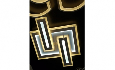 Lustra LED dimabila 156w cu telecomanda 3 functii [0]