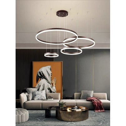 Lustra led Living - Lustra led dimabila 180w Maro