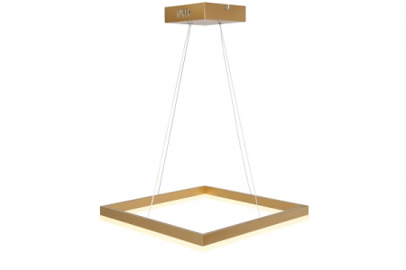 Lustra Receptie - Lustra led dimabila 60w cu telecomanda 3 functii aurie