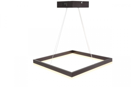 Lustra Receptie - Lustra led dimabila 60w cu telecomanda 3 functii Maro