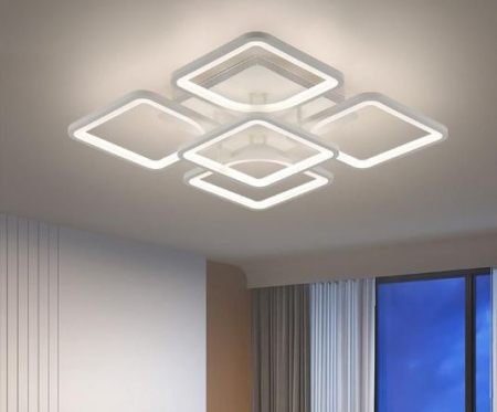 Lustra led Living - Lustra led dimabila cu telecomanda