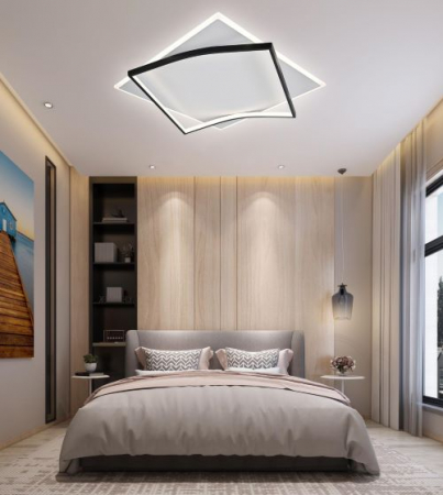 Lustra led dimabila cu telecomanda 142w g/n [2]