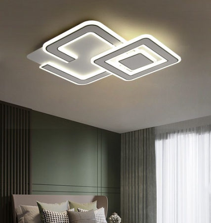 Lustra led de la 100w la 200w (max 50-60mp) - Lustra led dimabila cu telecomanda 150w