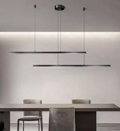 Lustra Dormitor - Lustra led dimabila 80w cu telecomanda 3 functii Aurie