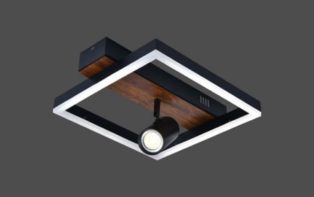 Lustra led dimabila cu telecomanda Coffe [1]