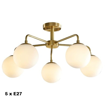 Lustra led eleganta 3 / 5 globuri E27 [1]