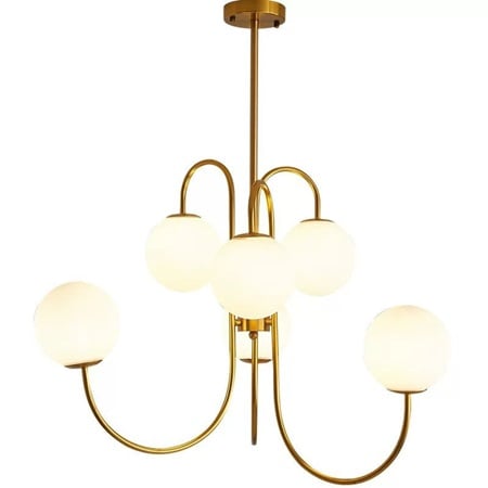 Lustra led eleganta 6 globuri [2]