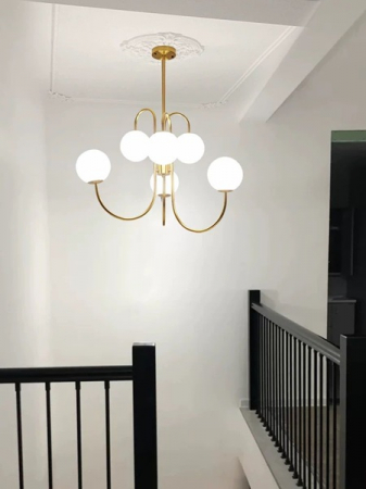 Lustra led Living - Lustra led eleganta 6 globuri