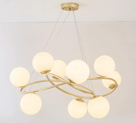 Lustra led Living - Lustra led eleganta cu 6/8 globuri