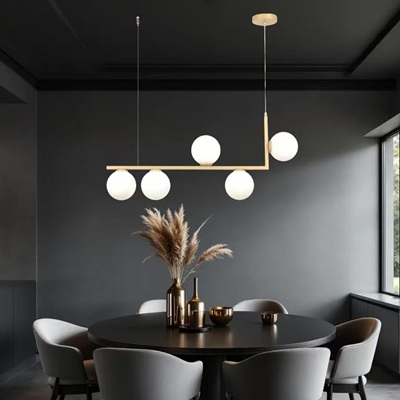 Lustra Dormitor - Lustra led eleganta cu globuri