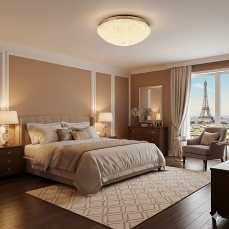 Lustra Led - Lustra led eleganta si moderna 50/40 cm