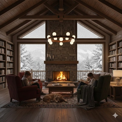 Lustra led lemn 12 globuri [1]