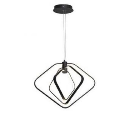 Lustra led Living - Lustra led neagra neutra 36w