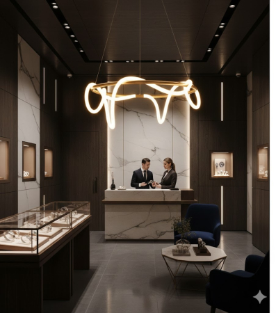 LUSTRA LED NEONFLEX ROSE GOLD 190w [3]