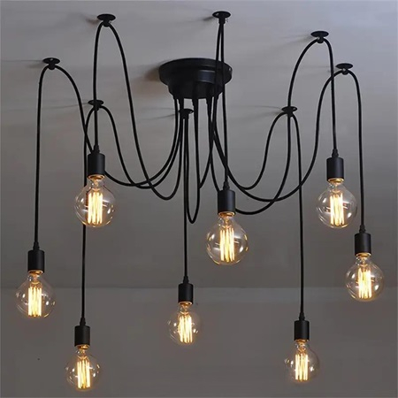 Lustra led Living - Lustra led paianjen 8 xe27