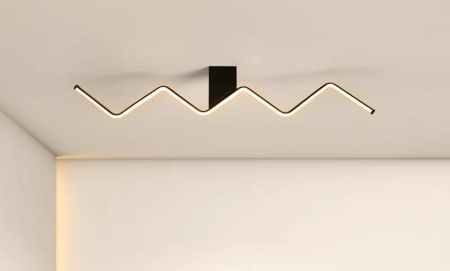 Lustra led Living - Lustra led zig-zag 60w