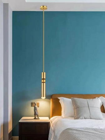 Oferte speciale - Pendul led auriu