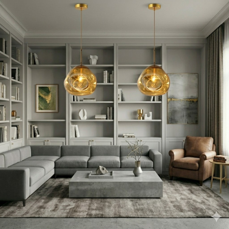 Pendul Led - Pendul led Gold E27X1