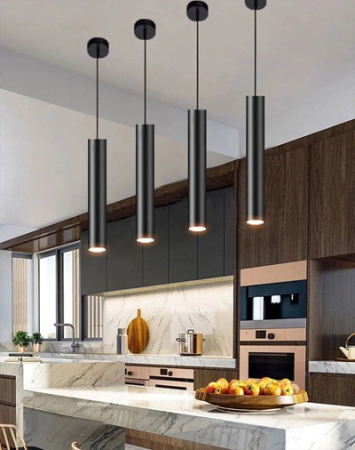 Pendul led modern alb/negru 7w neutra [1]