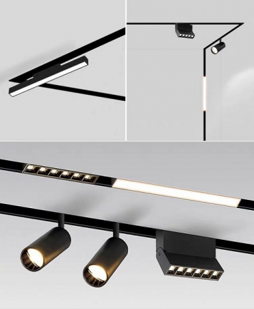 Proiector led magnetic pe sina 48w 120cm [2]
