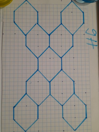 Set 5+4 hexagoane led honeycomb [1]