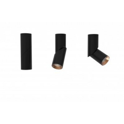 Proiector led magazin - Spot LED 9W negru orientabil