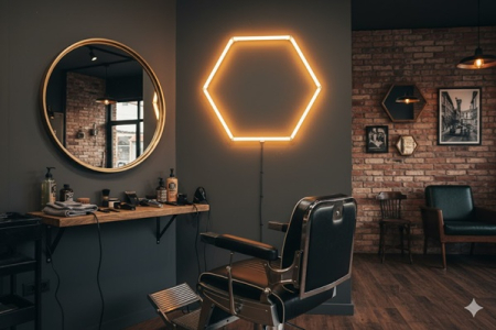 Oferte speciale - Tavan led CCT Un hexagon CCT 42W  94 x 82 cm