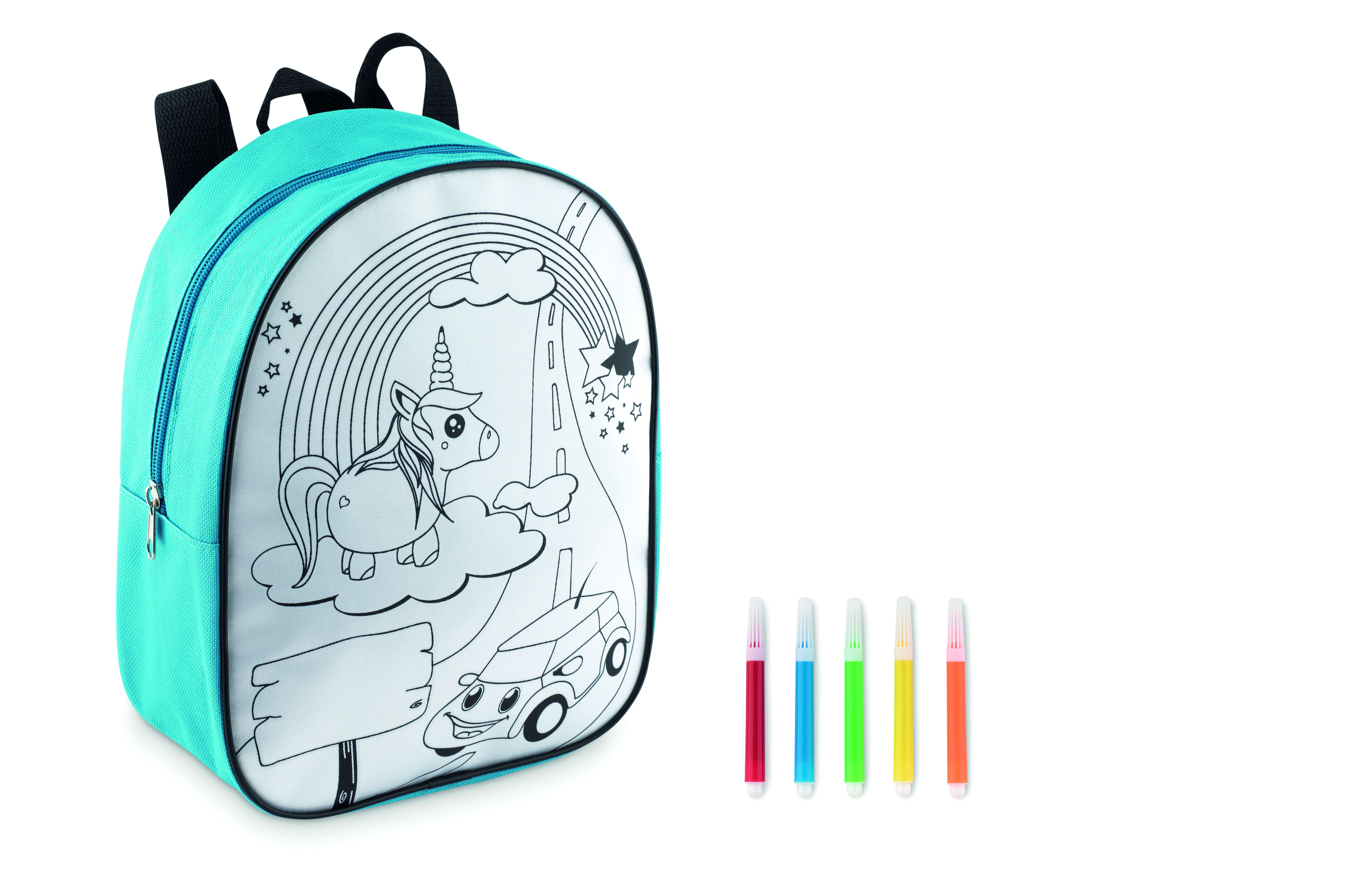 Genți de colorat pentru copii - BACKSKETCHY