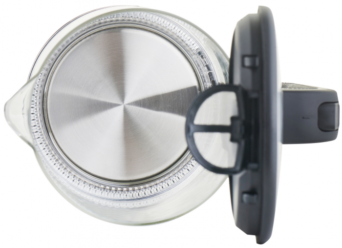 Cana fierbator, din sticla, 1.70 l, 2200W, cu LED, Victronic VC3225 [8]