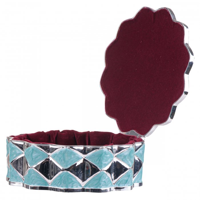 Cutie bijuterii in forma de floare 12,5*13,5cm  [2]