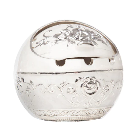 Scrumiera rotunda argintata [3]