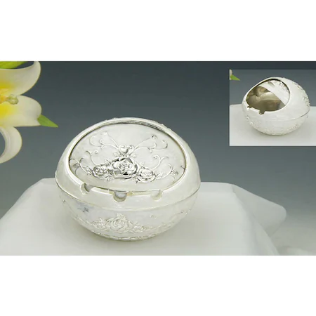 Scrumiera rotunda argintata [4]