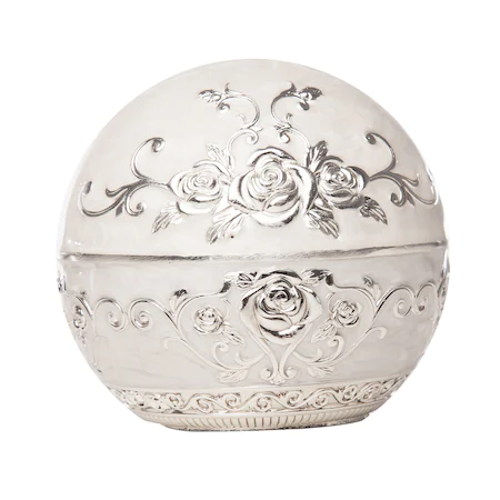 Scrumiera rotunda argintata [2]