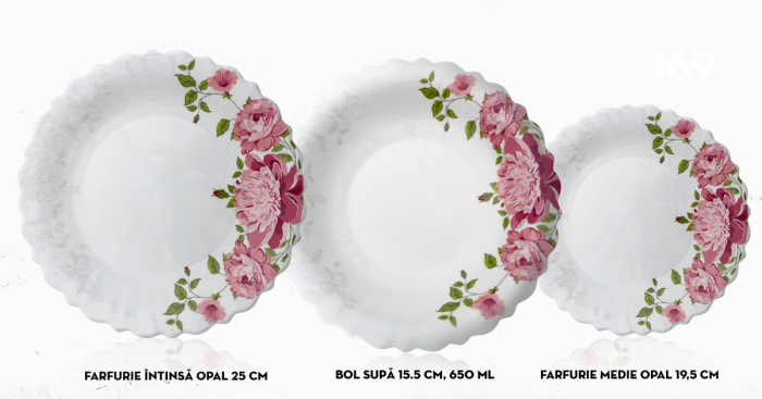 Serviciu de masa 18 piese din Opal, model Mara [2]