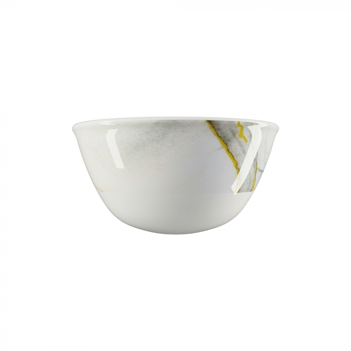 Set 6 Boluri desert din Opal, 12.5 cm, model Grey [2]