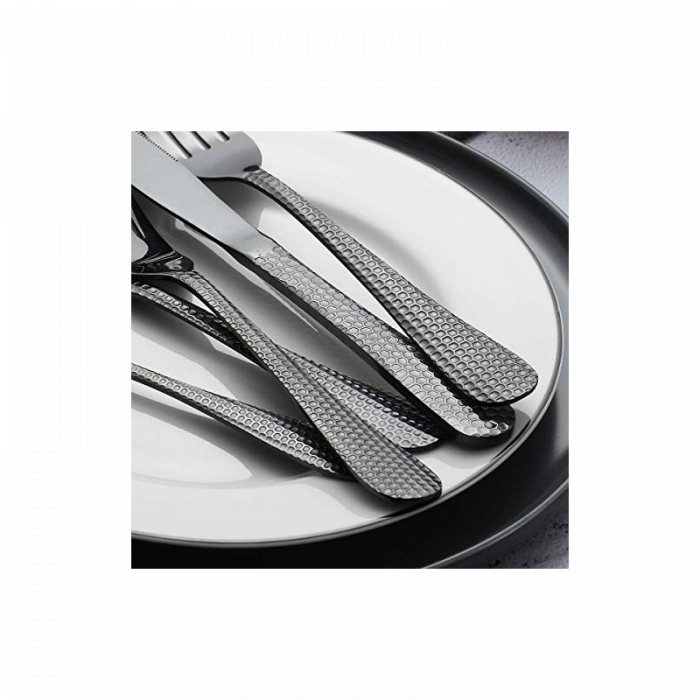 Set tacamuri din inox 24 piese, Grunberg (negru) [5]