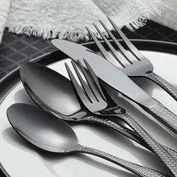 Set tacamuri din inox 30 piese, Grunberg (negru) [2]