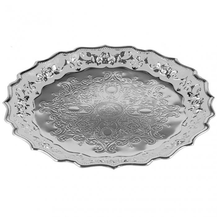 Сребърна табла 35,5*35,5*2,2cm [2]