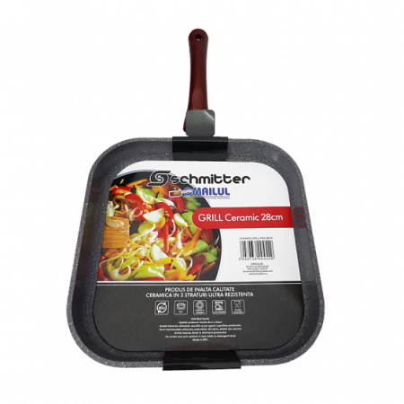 Tigaie Grill Schmitter, Ceramica, 28 x 28 cm [1]