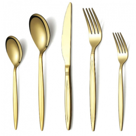 TACAMURI - Set tacamuri din inox 30 piese, Grunberg BL386G30 (auriu)